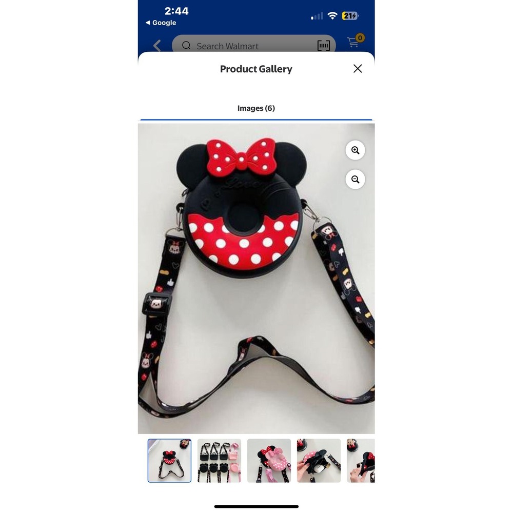 disney minnie mouse Coin Purse Rubber